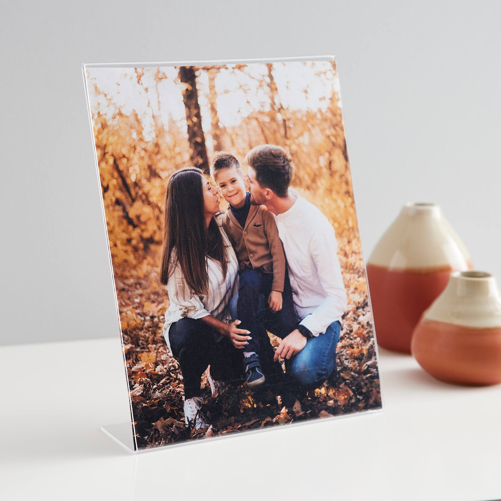 12 Pack: Acrylic Bent Vertical 8" x 10" Frame, Basics by Studio Décor®